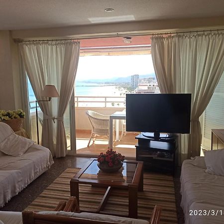 Espectacular Terraza Y Vistas En 1A Linea De Playa Cullera Exterior foto