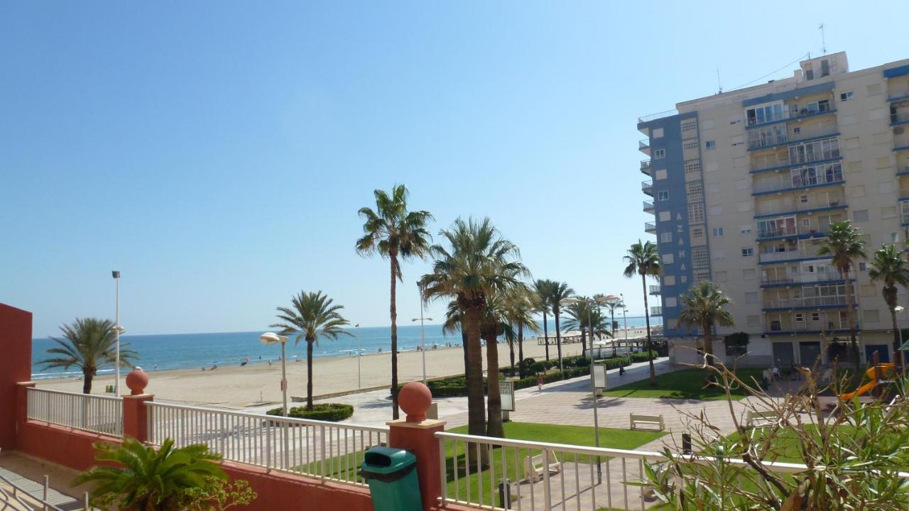 Espectacular Terraza Y Vistas En 1A Linea De Playa Cullera Exterior foto