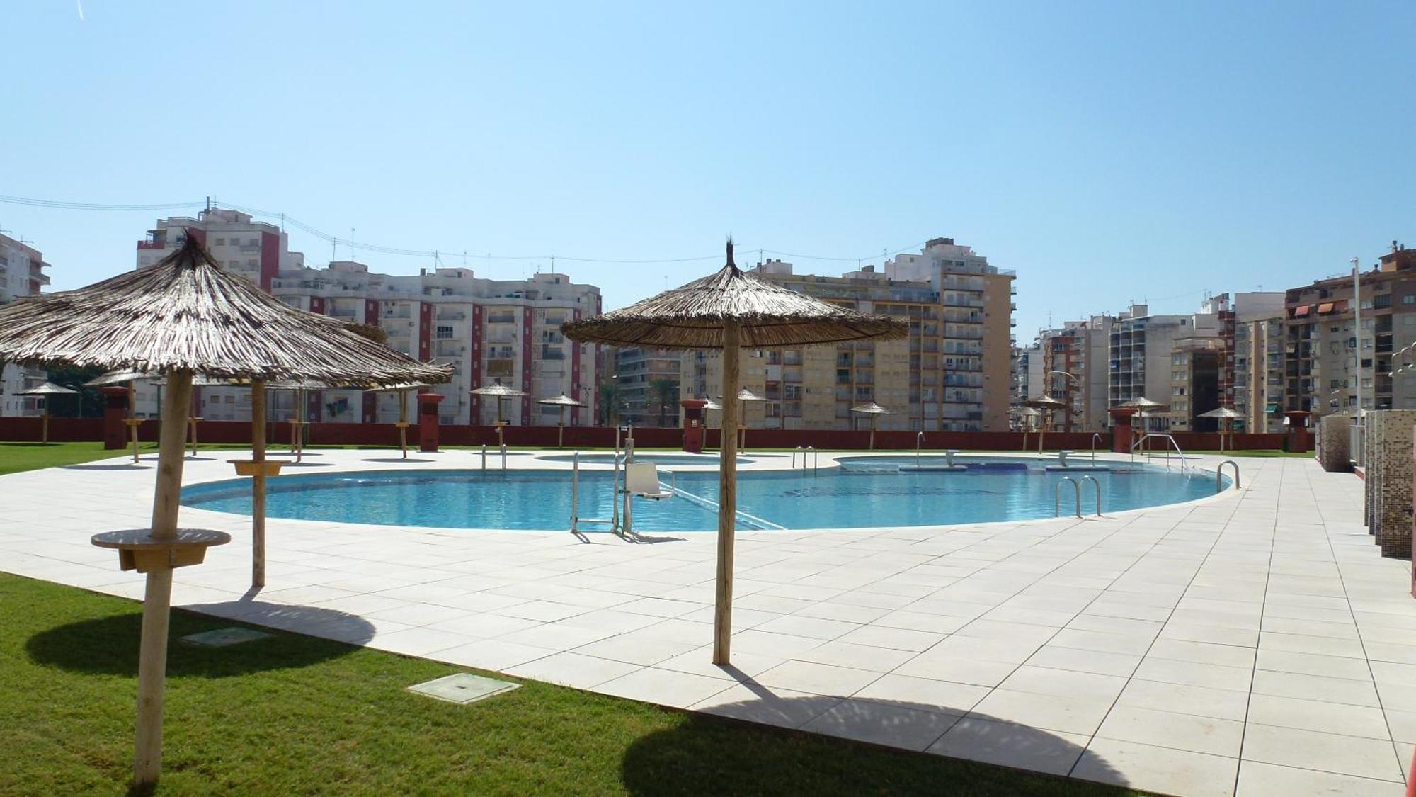 Espectacular Terraza Y Vistas En 1A Linea De Playa Cullera Exterior foto
